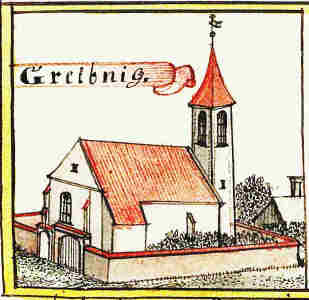 Greibnig - Kościół, widok ogólny